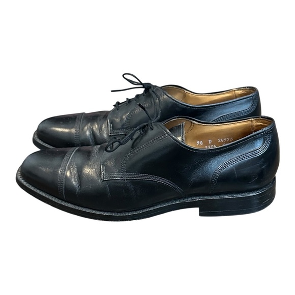 Allen Edmonds Other - Allen Edmonds Hampstead Cap Toe Oxford Dress Shoes Black Men’s 9.5 D USA Made